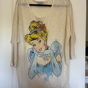 Disney, Cinderella 3/4 sleeve shirt- Brand new